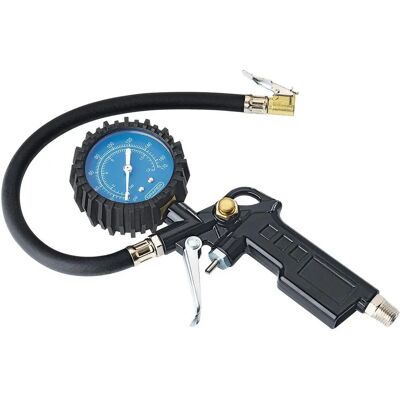 Inflador de neumáticos con mango pistola - Accesorio para compresor de aire Inflador de neumáticos con mango pistola - Accesorio para compresor de aire