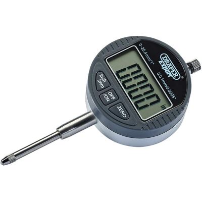 Indicador digital de prueba Draper 94255 - 0-25mm/0-1" Indicador digital de prueba Draper 94255 - 0-25mm/0-1"