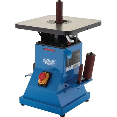Draper Expert 98427 230V Oscillating Spindle Sander - Precise finishing with large cast iron table Draper Expert 98427 230V Oscillating Spindle Sander - Precise finishing with large cast iron table