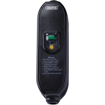 Draper 98440 230V In-line RCD Adapter - 16A - Użytek na zewnątrz Draper 98440 230V In-line RCD Adapter - 16A - Użytek na zewnątrz
