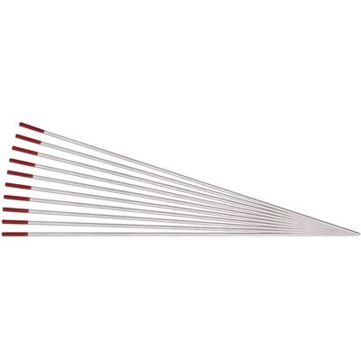 Electrodos de tungsteno toriado Draper 98448 - Electrodes - 1.6 x 150mm - Pack de 10 Electrodos de tungsteno toriado Draper 98448 - Electrodes - 1.6 x 150mm - Pack de 10