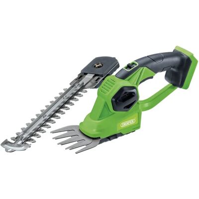 Draper 98505 D20 20V 2-in-1 Tagliaerba e cesoie – Solo Corpo Draper 98505 D20 20V 2-in-1 Tagliaerba e cesoie – Solo Corpo