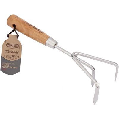 Cultivador de Mano de Acero Inoxidable Heritage de Draper - Hand Cultivator Cultivador de Mano de Acero Inoxidable Heritage de Draper - Hand Cultivator