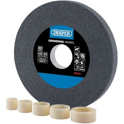 Rueda de esmeril de óxido de aluminio Draper 99567 - Duradera y versátil Rueda de esmeril de óxido de aluminio Draper 99567 - Duradera y versátil