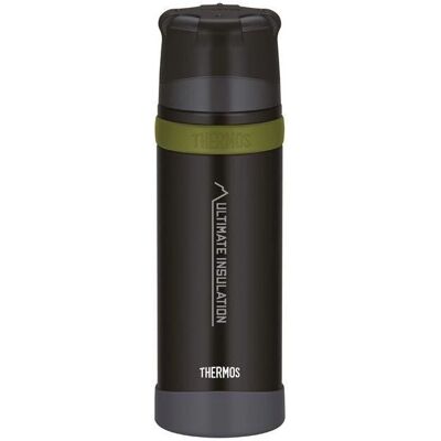 Thermos Mountain FFX 0,75 L - matt schwarz/grün Thermos Mountain FFX 0,75 L - matt schwarz/grün