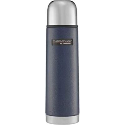 Thermos ThermoCafé Stainless Steel Flask - Hammertone Blue - 1 L Thermos ThermoCafé Stainless Steel Flask - Hammertone Blue - 1 L