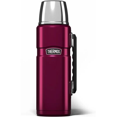 Thermos 81092 Flasque - Framboise - 1.2L - Acier inoxydable - Publicité Thermos 81092 Flasque - Framboise - 1.2L - Acier inoxydable - Publicité