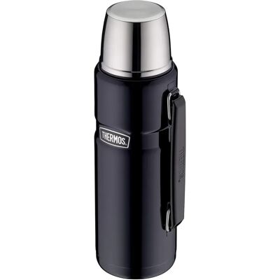 Genuine Thermos 1,2l Thermos King en Acier Inoxydable - Chaud Froid Café Thé Genuine Thermos 1,2l Thermos King en Acier Inoxydable - Chaud Froid Café Thé