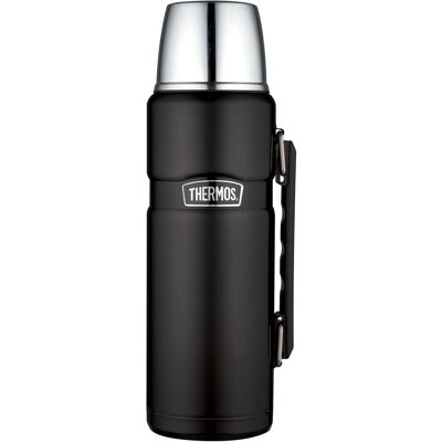 Thermos Stainless King Flask - Matt Black - 1.2 L Thermos Stainless King Flask - Matt Black - 1.2 L