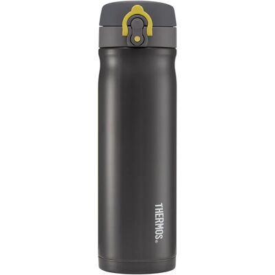 Thermos 470ml Charcoal Stainless Steel Hot And Cold Vacuum Insulated Drink Flask Thermos 470ml Charcoal Stainless Steel Hot And Cold Vacuum Insulated Drink Flask
