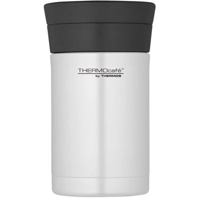 Thermos ThermoCafé Stainless Steel Food Flask with Spoon - 500 ml Thermos ThermoCafé Stainless Steel Food Flask with Spoon - 500 ml