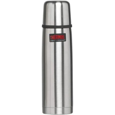 Thermos Bouteille Isotherme En Acier Inox 0,35L - Argent Thermos Bouteille Isotherme En Acier Inox 0,35L - Argent