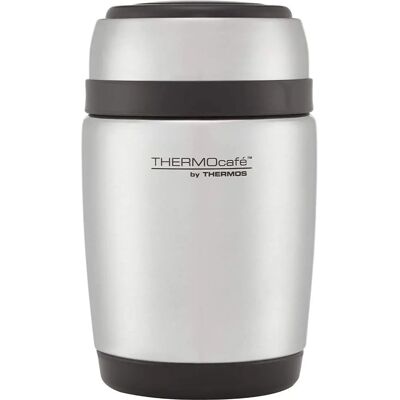 Thermos Model - Stainless Steel Food Flask with Spoon - 400ml Thermos Model - Stainless Steel Food Flask with Spoon - 400ml