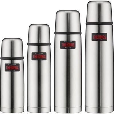 Thermos Light & Compact 0,75L Bouteille Isotherme en Acier Inoxydable - Publicité Thermos Light & Compact 0,75L Bouteille Isotherme en Acier Inoxydable - Publicité