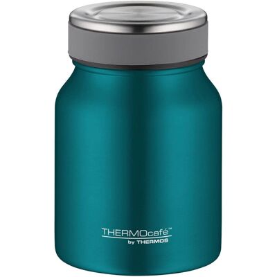 Thermos ThermoCafé Voedselcontainer - RVS - 0,5L - Blauw Thermos ThermoCafé Voedselcontainer - RVS - 0,5L - Blauw