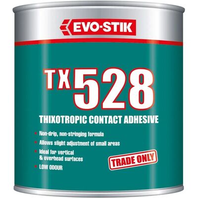 Evo-Stik TX528 Clear Contact Adhesive - Contact Adhesive Evo-Stik TX528 Clear Contact Adhesive - Contact Adhesive