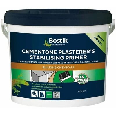 Bostik - Cementone Plasterers Stabilising Primer - 5L - Primer Bostik - Cementone Plasterers Stabilising Primer - 5L - Primer