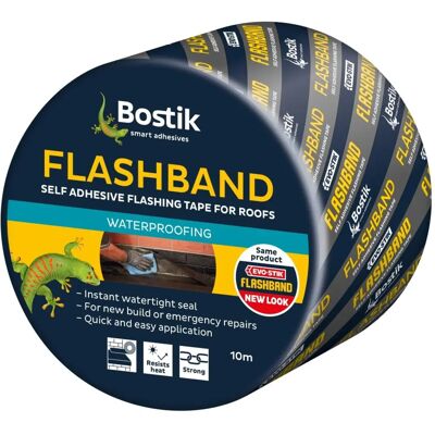 Evo-Stik Evo Stik Roll Grey Flashband 100mm X 10m - Sealant Tape Evo-Stik Evo Stik Roll Grey Flashband 100mm X 10m - Sealant Tape