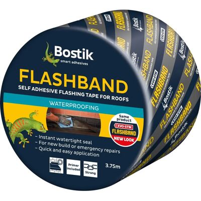 Evo-Stik 225mm x 3.75m Flashing Tape - Flasing tape Evo-Stik 225mm x 3.75m Flashing Tape - Flasing tape
