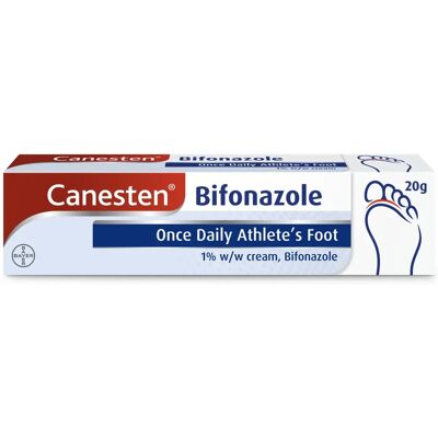 Canesten Bifonazole 1% Cream - Athlete's Foot Treatment Canesten Bifonazole 1% Cream - Athlete's Foot Treatment