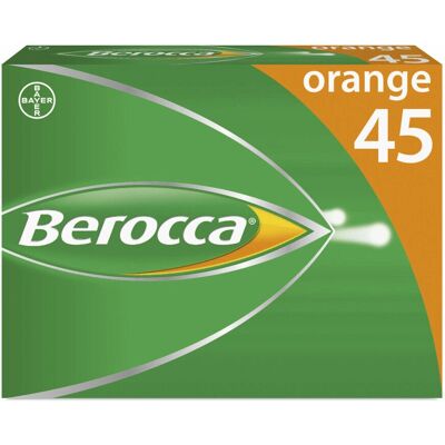 Berocca Orange Energy Vitamin - 45 Tablets - Vitamin Supplement Berocca Orange Energy Vitamin - 45 Tablets - Vitamin Supplement