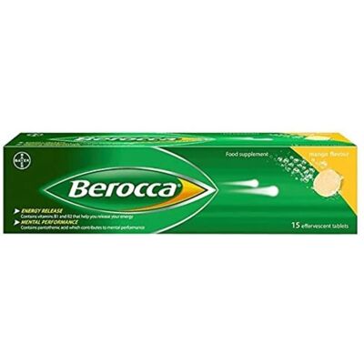 Berocca Mango Effervescent Tablets - Vitamin B, C, Magnesium Berocca Mango Effervescent Tablets - Vitamin B, C, Magnesium