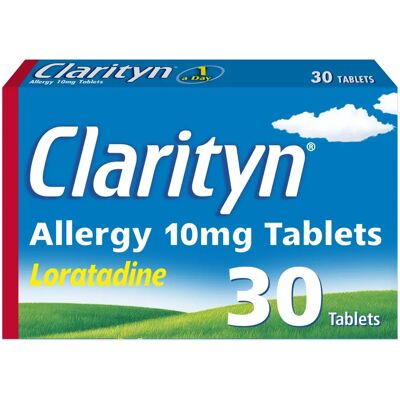 Clarityn Loratadine 10mg Allergy Tablets - Allergy Relief Clarityn Loratadine 10mg Allergy Tablets - Allergy Relief