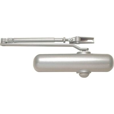 Yale P2002 Zilveren Veerbelaste Deurcloser - Deurcloser Yale P2002 Zilveren Veerbelaste Deurcloser - Deurcloser