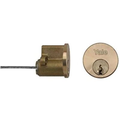 Yale P1109CH Chrome Replacement Rim Cylinder - Lock Cylinder Yale P1109CH Chrome Replacement Rim Cylinder - Lock Cylinder