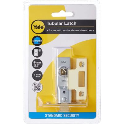Yale M888 Fechadura tubular - Latão - 64mm Yale M888 Fechadura tubular - Latão - 64mm