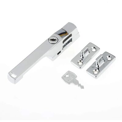 Yale Locks P115CH Zamek do okna z zamkiem chromowany - Uchwyt okienny Yale Locks P115CH Zamek do okna z zamkiem chromowany - Uchwyt okienny