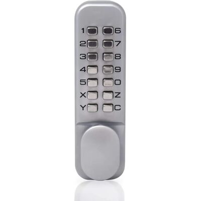 Yale P-DL02-SC Chromowana Zamek do Drzwi - Bez klucza, Funkcja Trzymania Otwartego Yale P-DL02-SC Chromowana Zamek do Drzwi - Bez klucza, Funkcja Trzymania Otwartego
