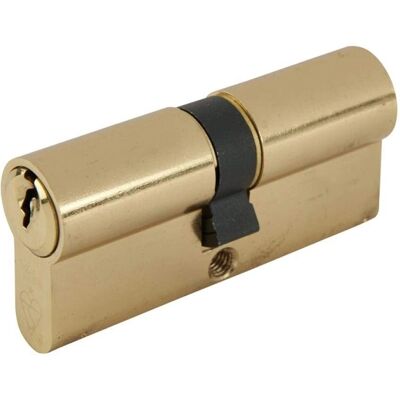Yale PKM4050-PB - Euro Cylinder Lock - Brass Finish - High Security Yale PKM4050-PB - Euro Cylinder Lock - Brass Finish - High Security