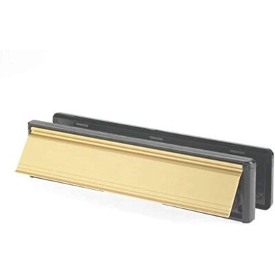 Yale Locks Gold Letter Plate - Weatherproof, 300mm, Visi, 12-inch Yale Locks Gold Letter Plate - Weatherproof, 300mm, Visi, 12-inch