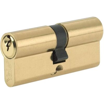 Yale Brass Euro Double Cylinder - Security 30:10:35 Yale Brass Euro Double Cylinder - Security 30:10:35