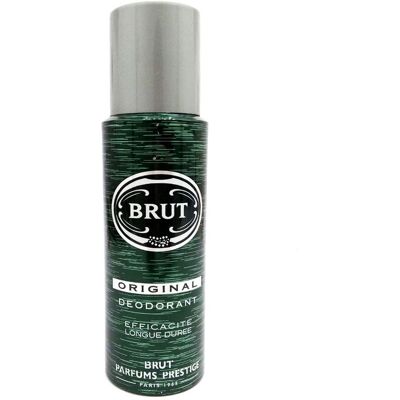 Déodorant en spray Brut Original 200ml - Publicité Déodorant en spray Brut Original 200ml - Publicité