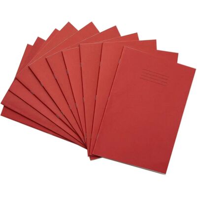 Rhino A4 Special Exercise Book - Red, Pink, 48 Pages - Exercise Book Rhino A4 Special Exercise Book - Red, Pink, 48 Pages - Exercise Book