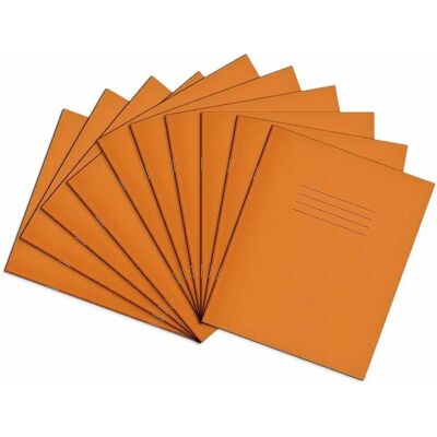 Rhino 8 X 6.5 48 Page Orange Exercise Book - Exercise Book Rhino 8 X 6.5 48 Page Orange Exercise Book - Exercise Book