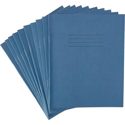 Rhino 8 X 6.5" Exercise Book - Light Blue - 48 Page - 10mm Squares - Pack Of 100 Rhino 8 X 6.5" Exercise Book - Light Blue - 48 Page - 10mm Squares - Pack Of 100