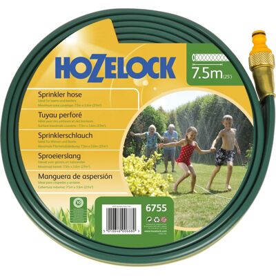 Manguera de jardín Hozelock 6755 - Flexible, 7.5m PVC verde Manguera de jardín Hozelock 6755 - Flexible, 7.5m PVC verde