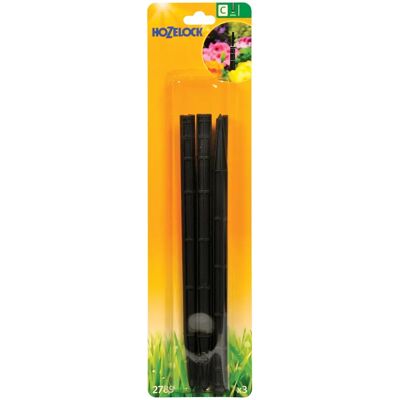 Hozelock High Spike 4mm/13mm Pack of 3 - High Quality UV Stable Plastic Hozelock High Spike 4mm/13mm Pack of 3 - High Quality UV Stable Plastic