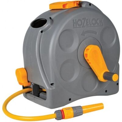 Hozelock 2415 Ogrodowa Beczka z Wężem - Na ścianę, 25m, Zielony Hozelock 2415 Ogrodowa Beczka z Wężem - Na ścianę, 25m, Zielony