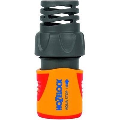 Connecteur de tuyau d'arrosage Hozelock 2065 6000 - AquaStop, 19mm, 15mm Connecteur de tuyau d'arrosage Hozelock 2065 6000 - AquaStop, 19mm, 15mm