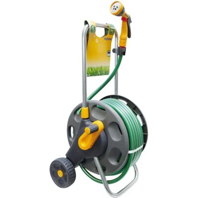 Carrello tubo Hozelock 30 m - Attrezzatura irrigazione giardino Carrello tubo Hozelock 30 m - Attrezzatura irrigazione giardino