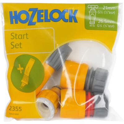 Hozelock 2355 Pistola de pulverização para jardim - Bico de pulverização PVC Cinza, Amarelo Hozelock 2355 Pistola de pulverização para jardim - Bico de pulverização PVC Cinza, Amarelo