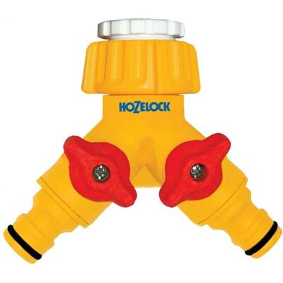 Hozelock Hozelock 2256 Dubbelt Kontrollkran Hozelock Hozelock 2256 Dubbelt Kontrollkran