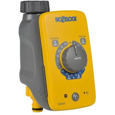Hozelock 2212 Temporizador de Agua - Gris, Amarillo - Riego Automático Hozelock 2212 Temporizador de Agua - Gris, Amarillo - Riego Automático