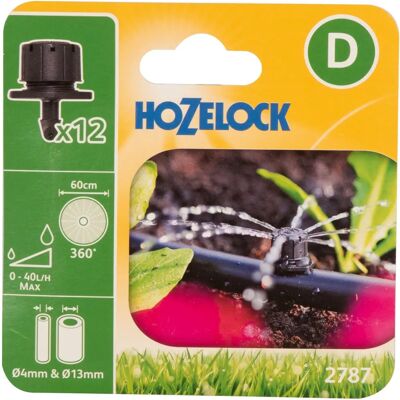 Hozelock Modello - Irrigatore di microirrigazione regolabile - Giardinaggio Hozelock Modello - Irrigatore di microirrigazione regolabile - Giardinaggio