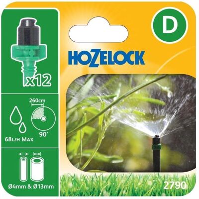 Hozelock Micro Irrigation Sprinkler - 90°-Coverage Hozelock Micro Irrigation Sprinkler - 90°-Coverage