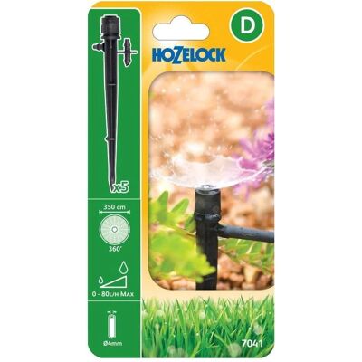 Hozelock - Adjustable 360° Sprinkler for Garden - Irrigation Tool Hozelock - Adjustable 360° Sprinkler for Garden - Irrigation Tool